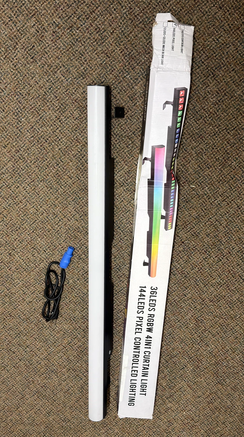 RGBW LED DJ Stage Light Bar – 36 LED / 144 Pixel – Tested - photo 5