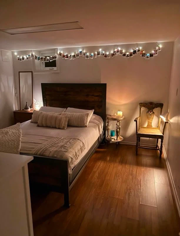 Abdon Bed Frame - Industrial Style Queen - photo 2