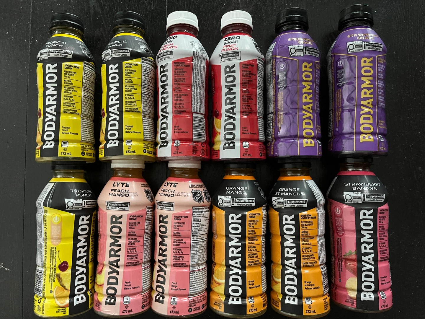 Bodyarmor Hydration Drinks ($2.50 EACH)
