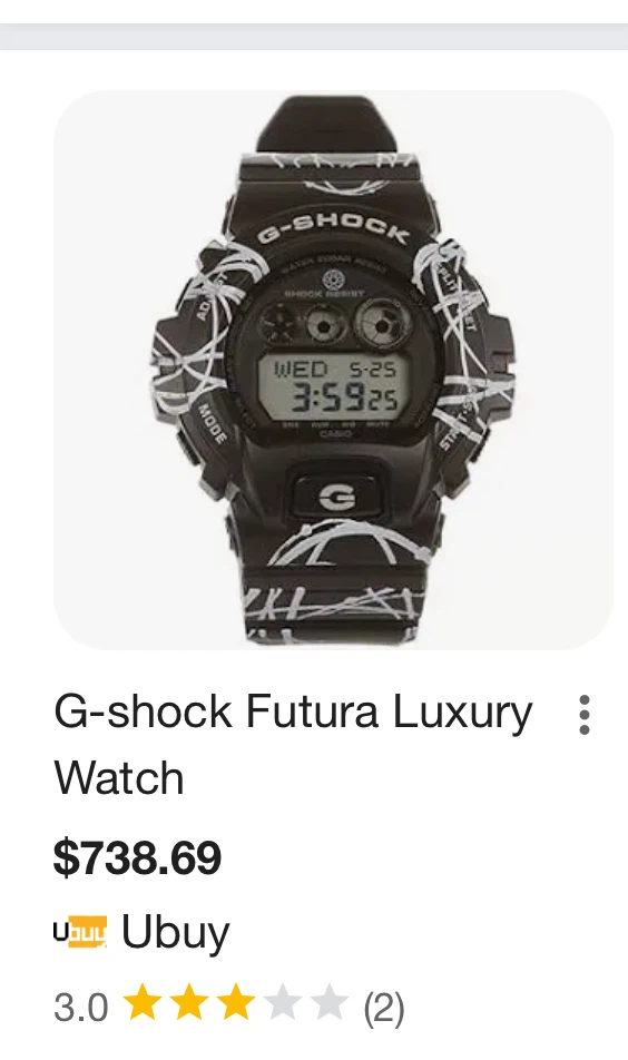 CASIO G-SHOCK GD-X6900FTR-1 MAN’S WATCH - photo 4