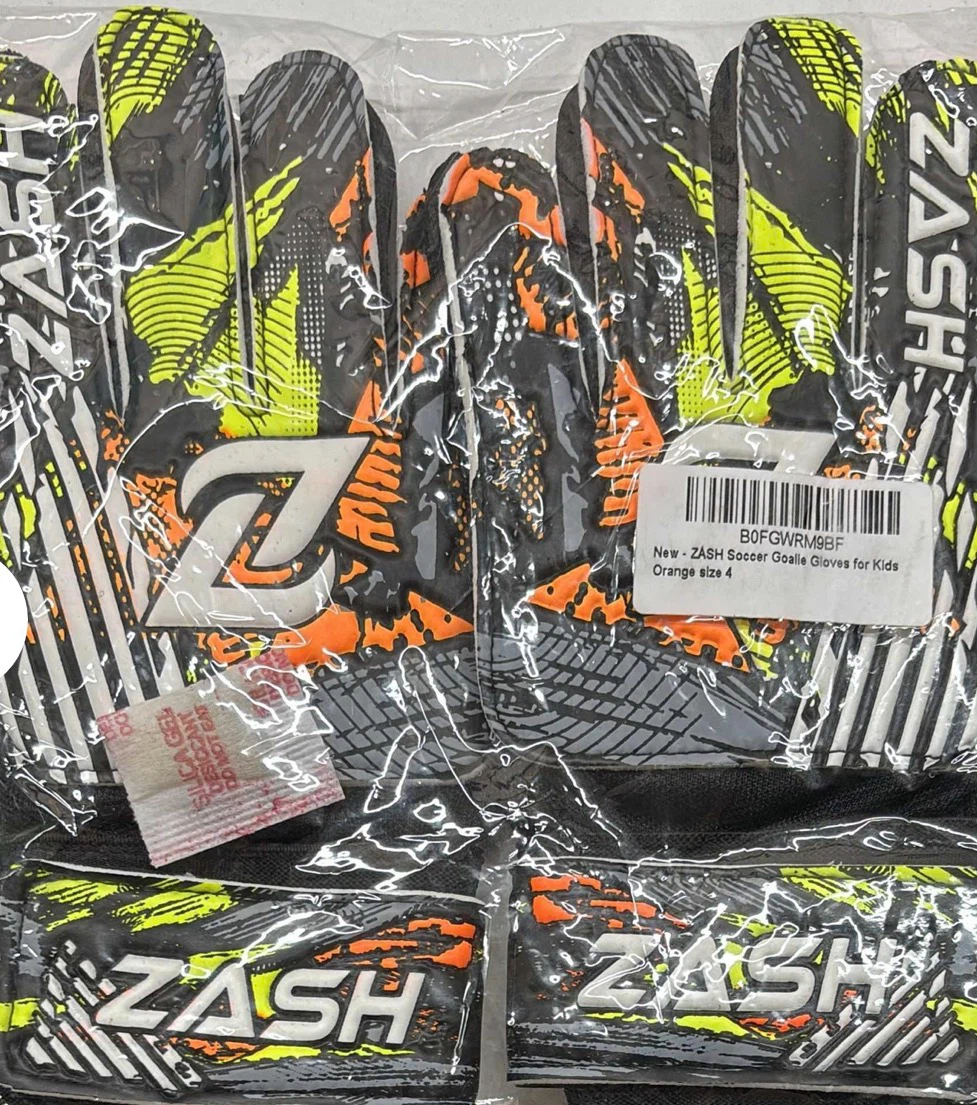 ZASH Soccer Goalie Gloves for Kids - Size 4 - photo 2