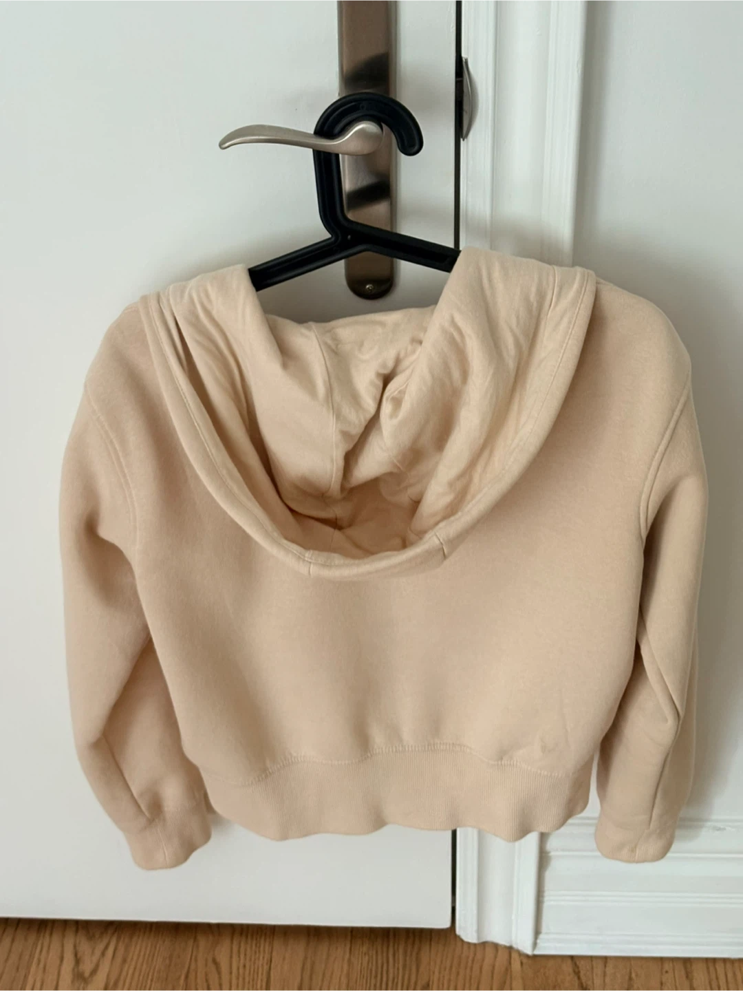 Hoodies Athleisure Beige Zip Up Hoodie Small - photo 3