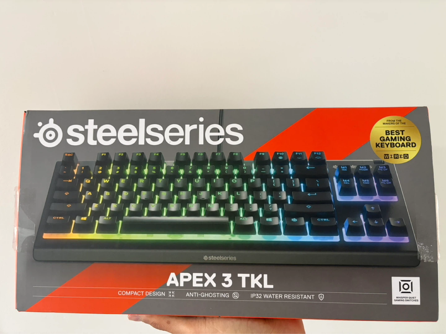 SteelSeries Apex 3 TKL Gaming Keyboard