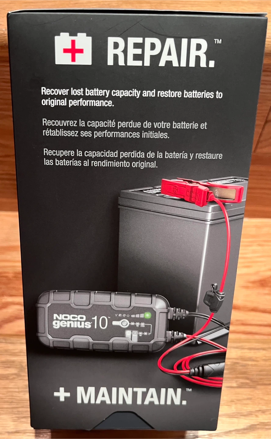 NOCO Genius 10 Battery Charger & Maintainer 6V & 12V 10A - photo 2