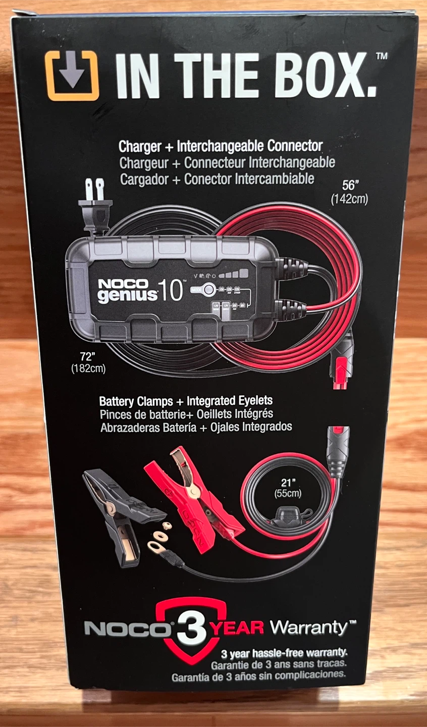 NOCO Genius 10 Battery Charger & Maintainer 6V & 12V 10A - photo 3