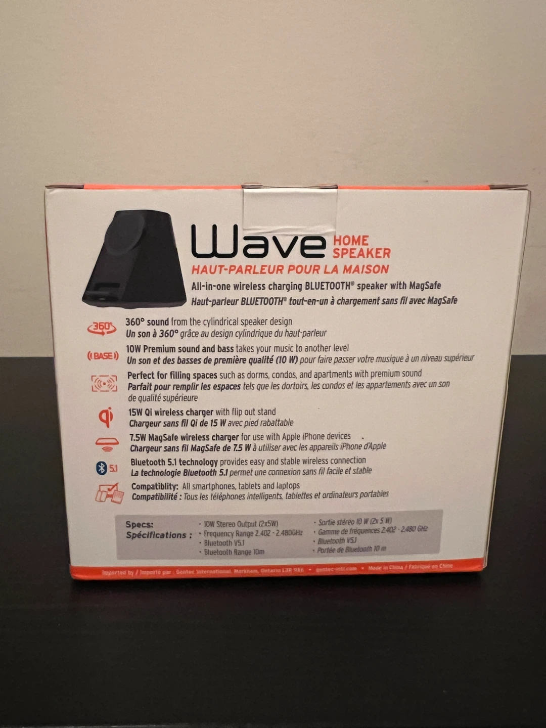 Wave Home Speaker with Wireless Charging - photo 4