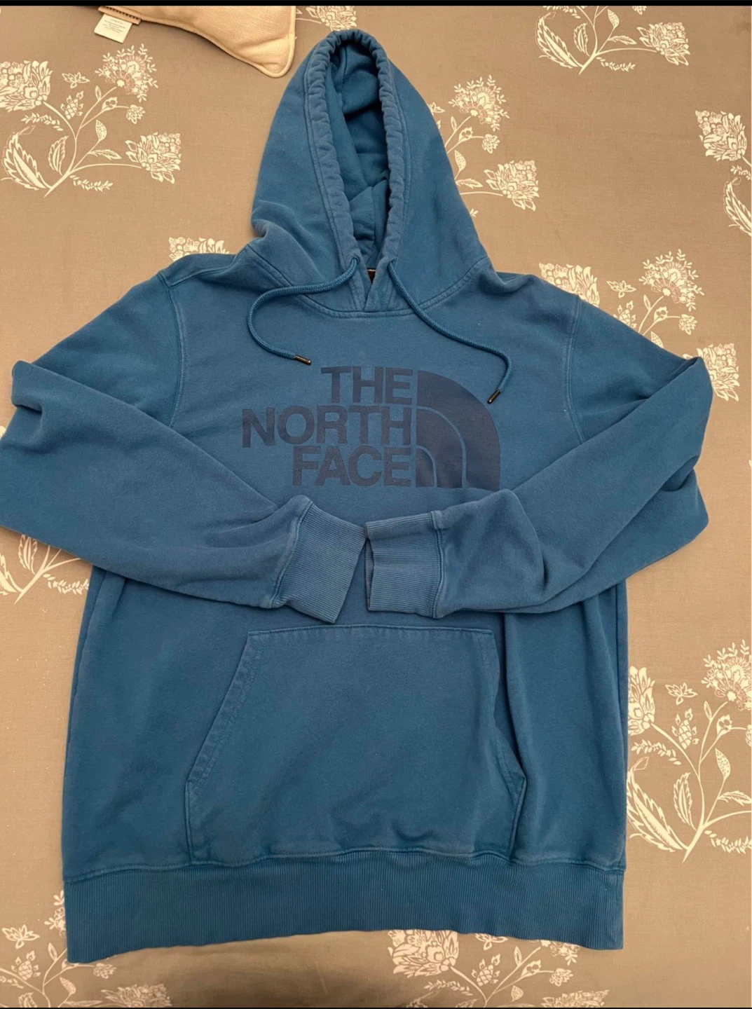 The North Face Blue Logo Hoodie
