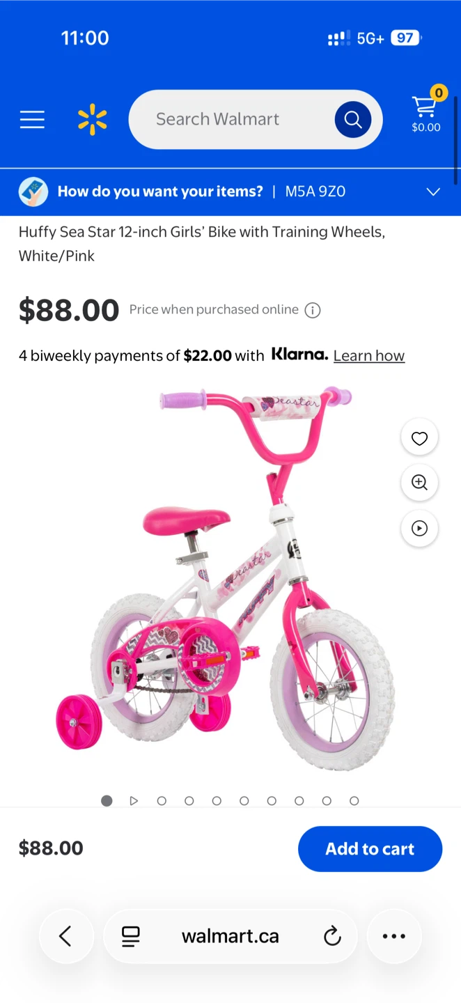 12-inch Girls' Bike