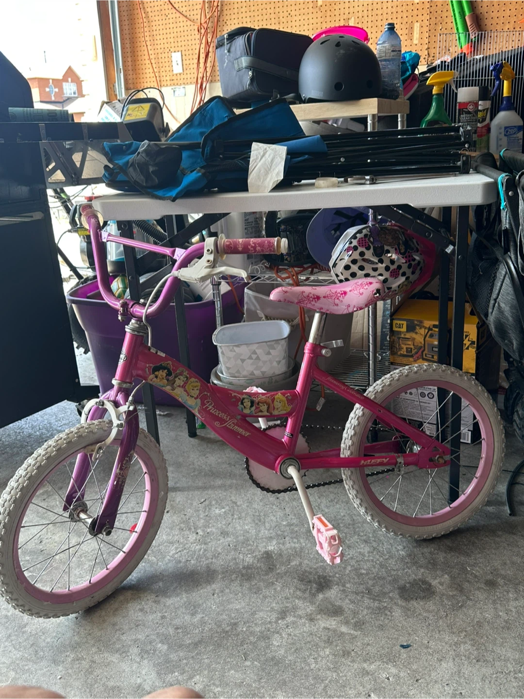 17 inch Disney princess bike kids