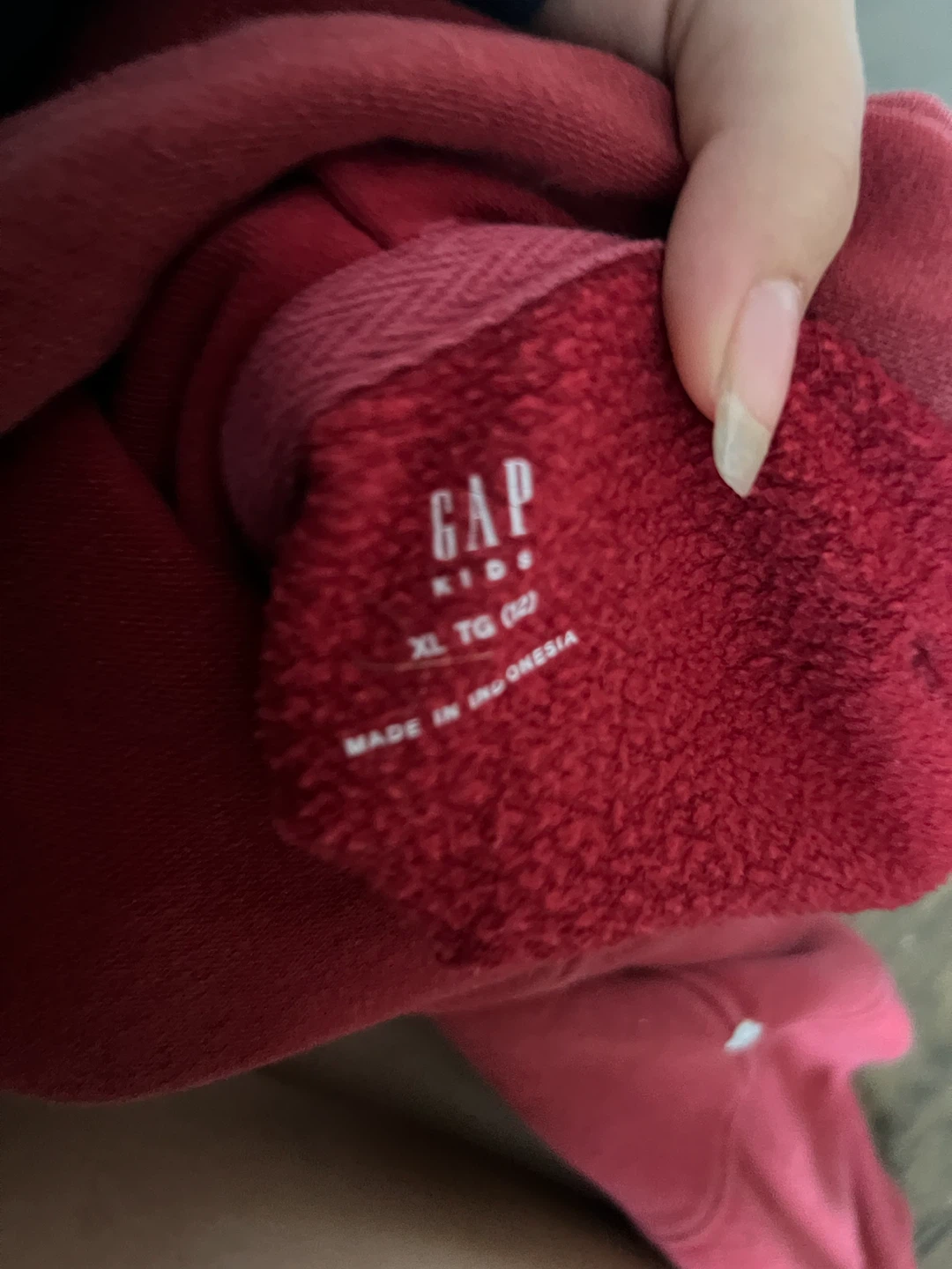 GAP Kids Red Hoodie XL (12) - photo 3