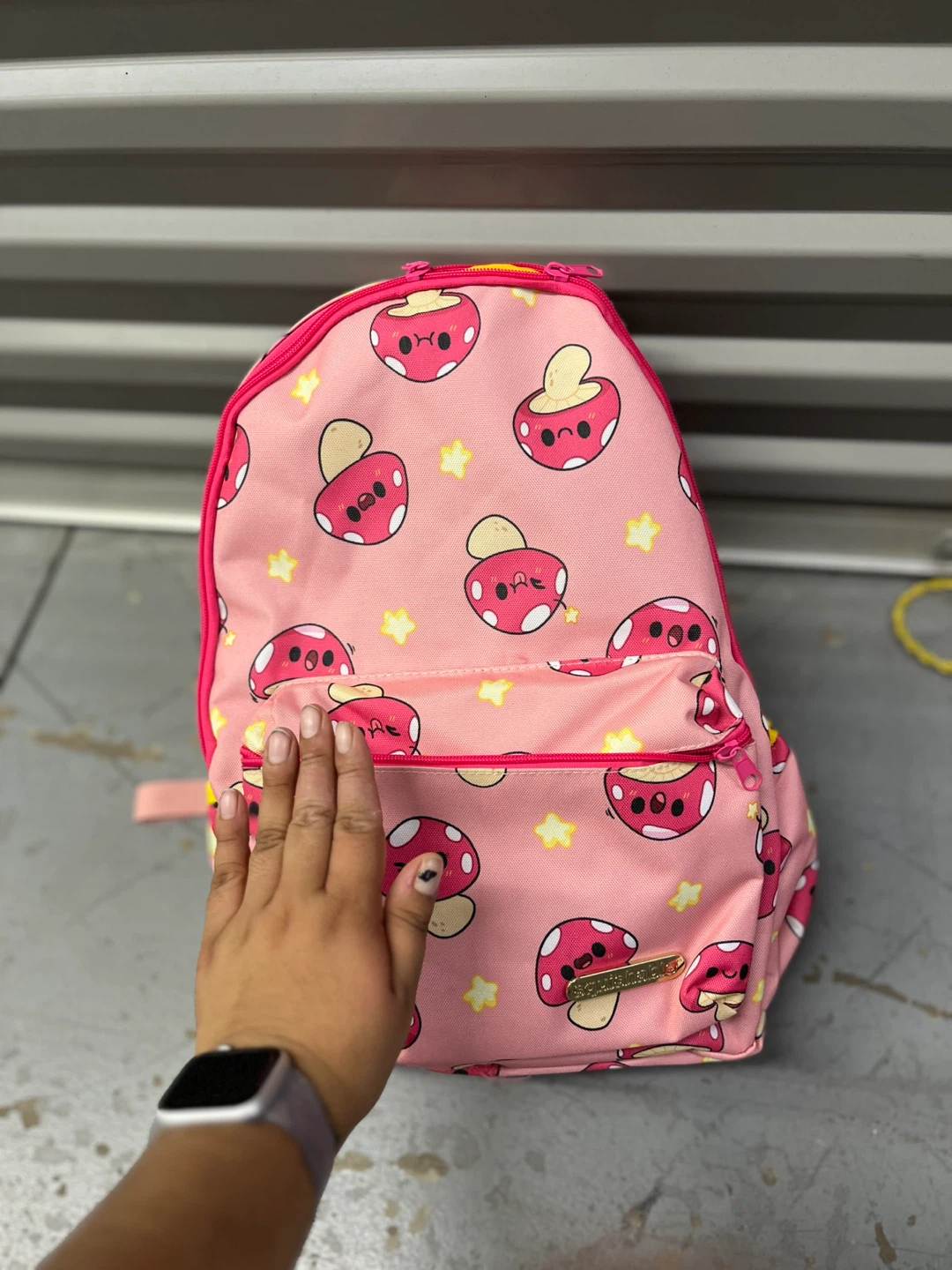 Squishables Mushroom Print Backpack - photo 3