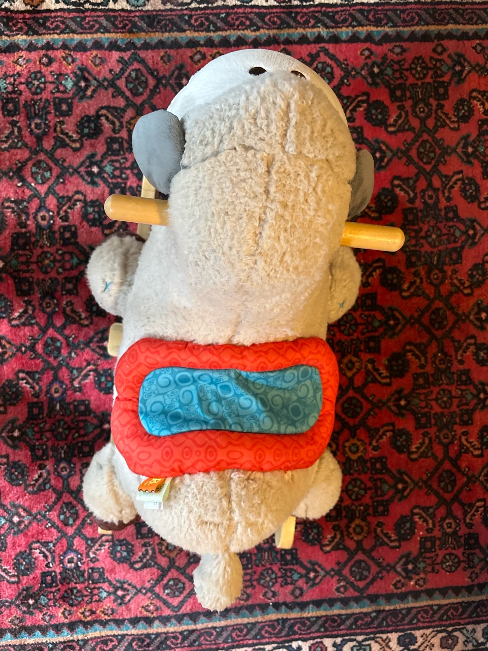 Plush Sheep Rocking Horse - photo 5