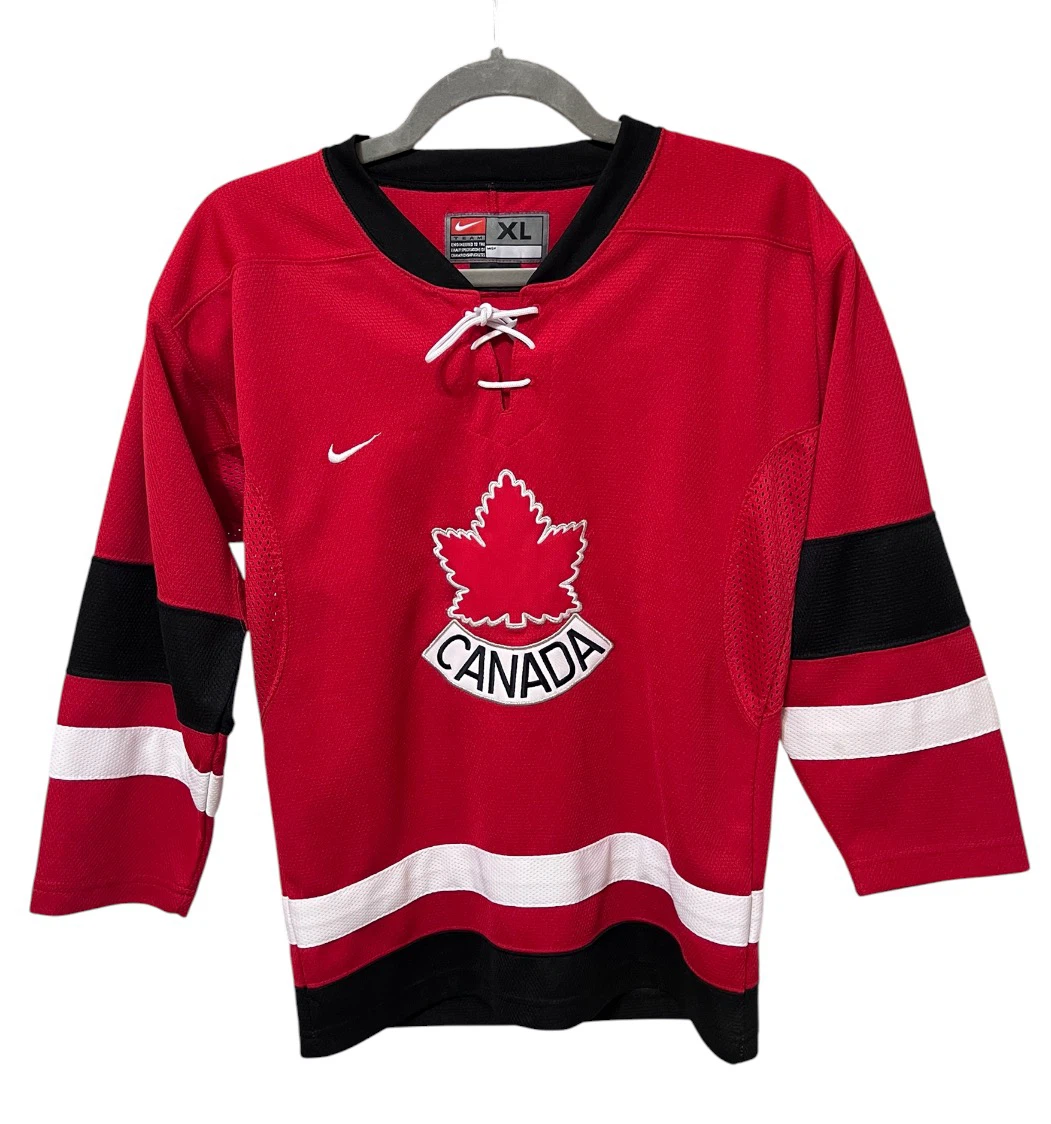 Vintage Nike Team Canada Hockey Jersey – Youth XL (18–20) –New