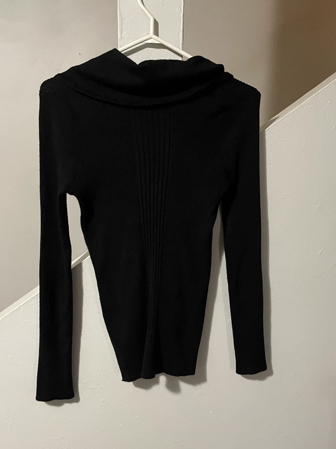 Black Cowl Neck Sweater (medium) - photo 2