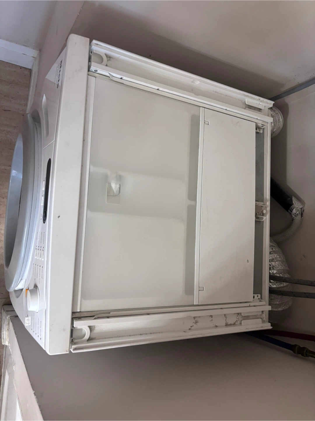 White Miele Washer/Dryer