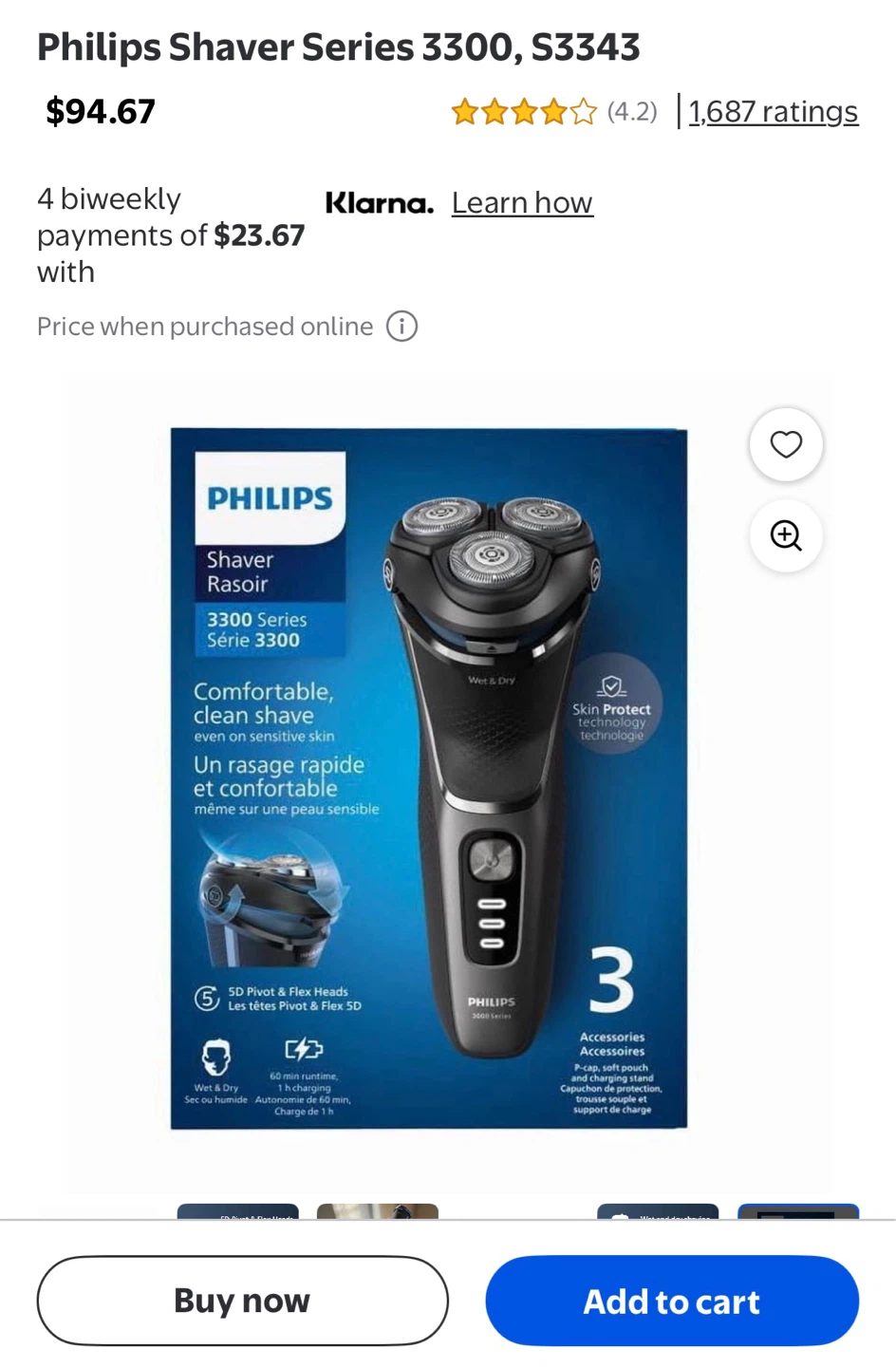 Philips Shaver Series 3300, S3343 - photo 2