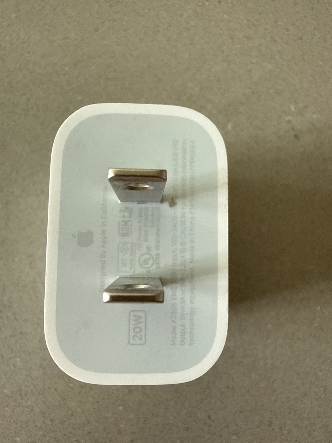 New! Apple 20W USB-C Power Adapter