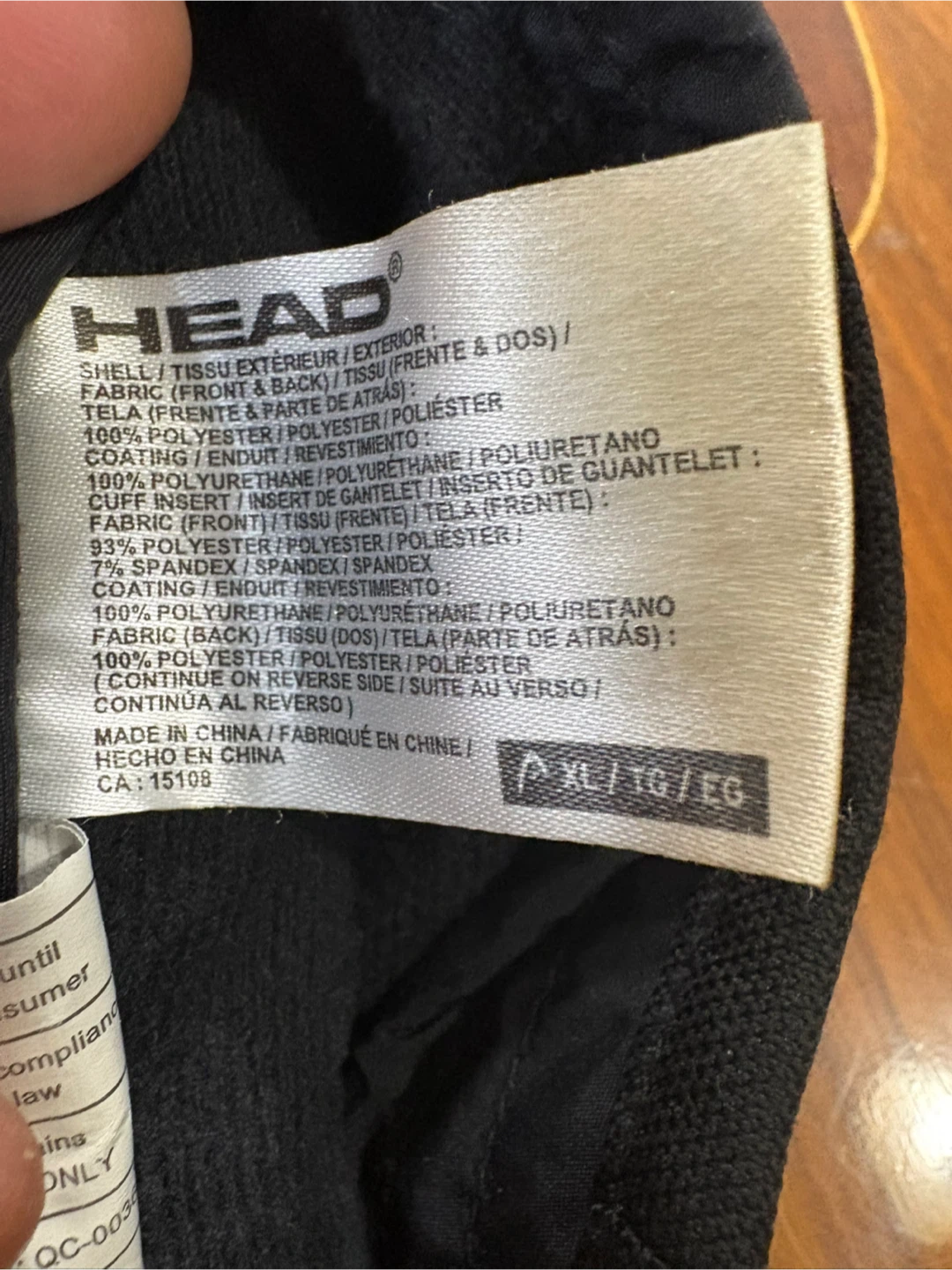 Head Black Winter Gloves XL - photo 5
