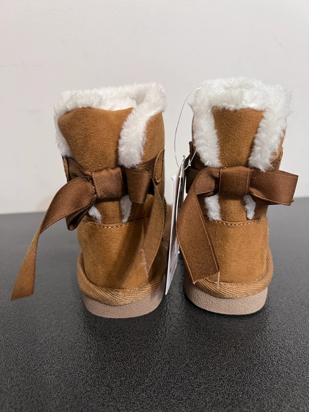 Brand New George Girls Faux-Fur Winter Boots – Size 7 – $10 - photo 2