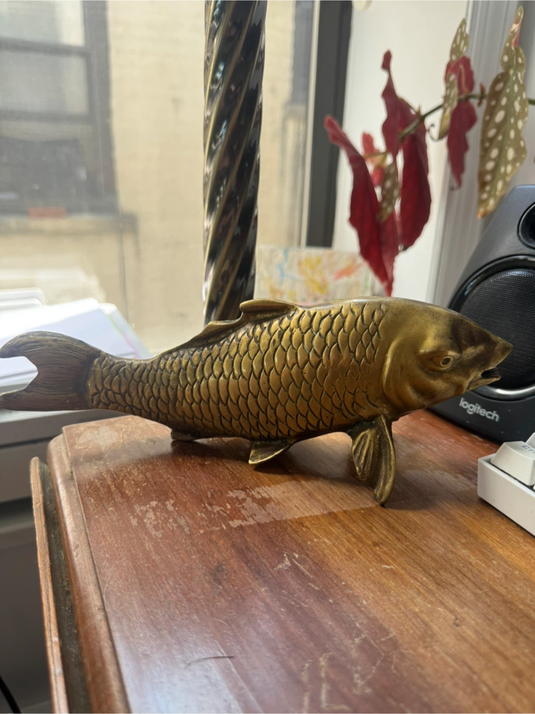 Brass Fish Figurine