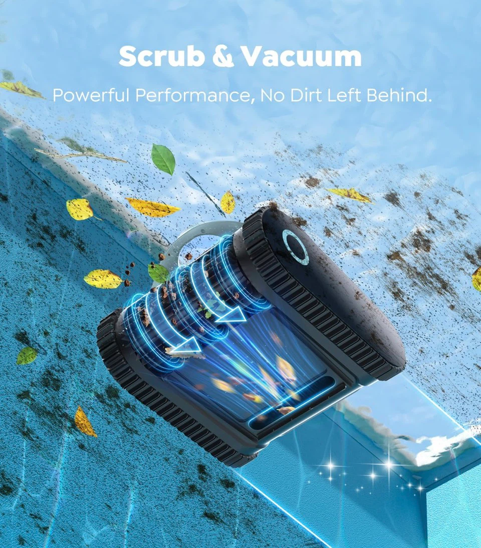 TALOSBO C1 Robotic Pool Cleaner - Deep Gray - photo 4