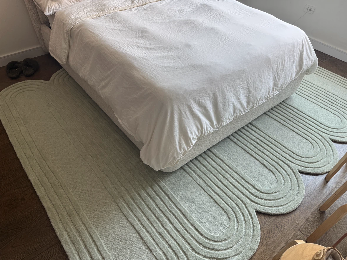 Blue Green Area Rug - photo 3
