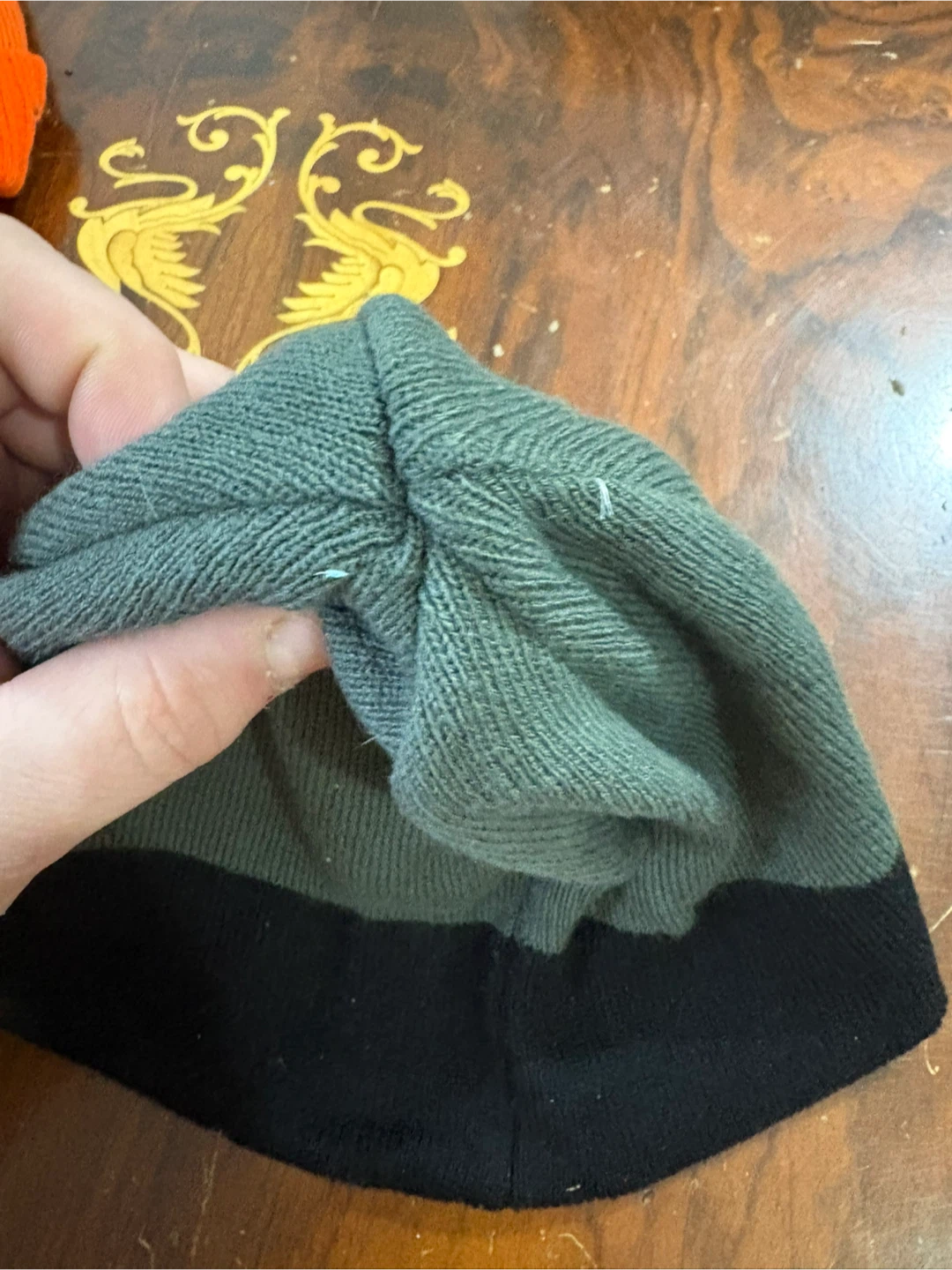 Bench Reversible Beanie in Green and Black - photo 3