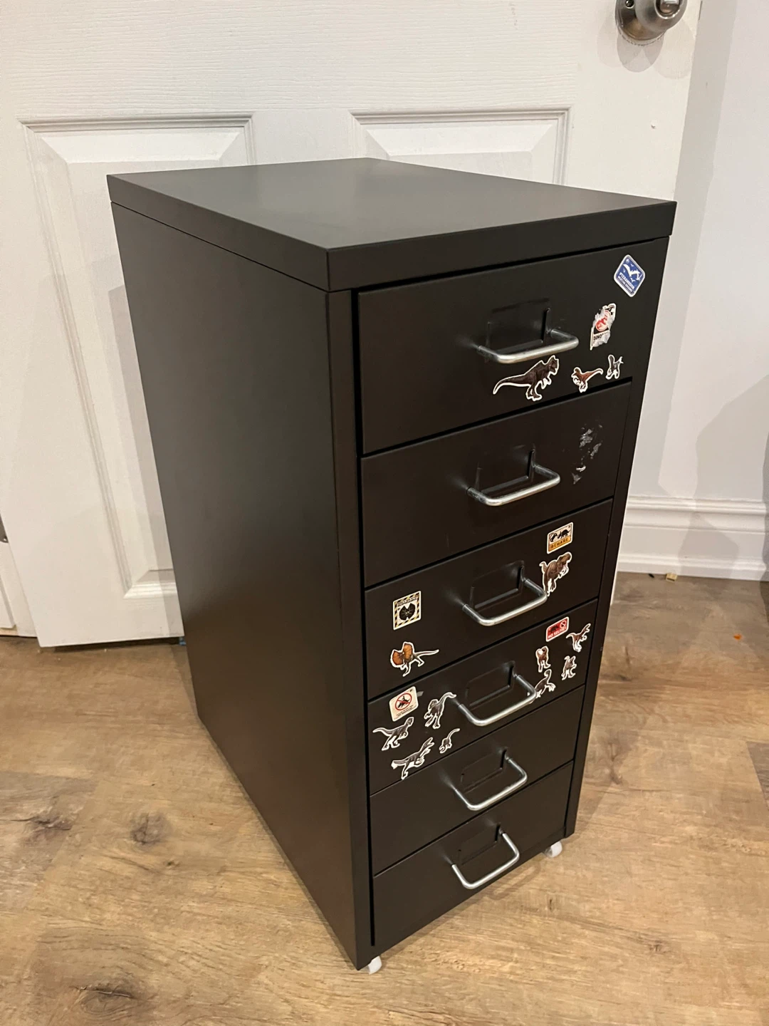 IKEA HELMER 6-Drawer Storage Units — White & Black - photo 4