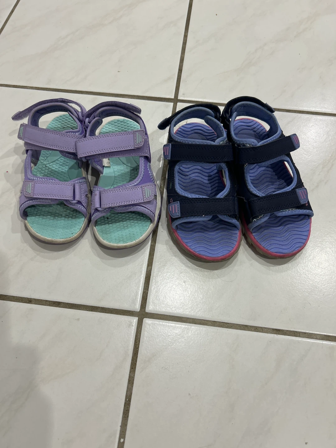 Kids' Sport Sandals - Purple & Blue ( 12 & 13 )