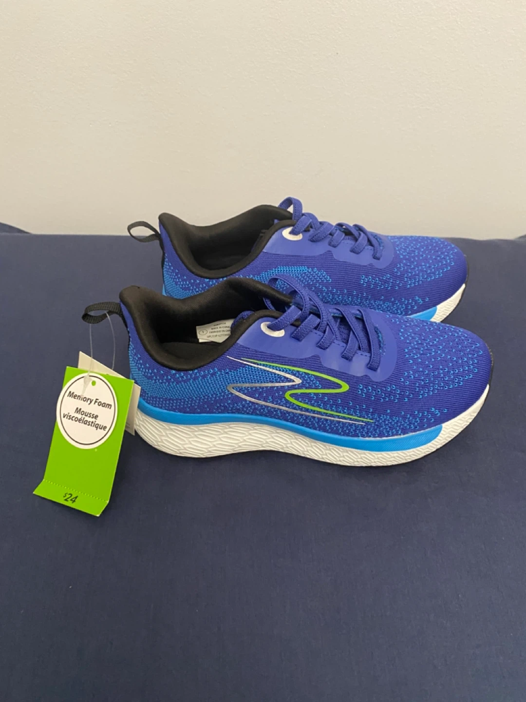 Athletic Works Blue Kids Running Shoes Size 1