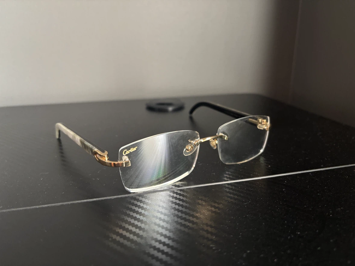 Cartier Rimless Glasses