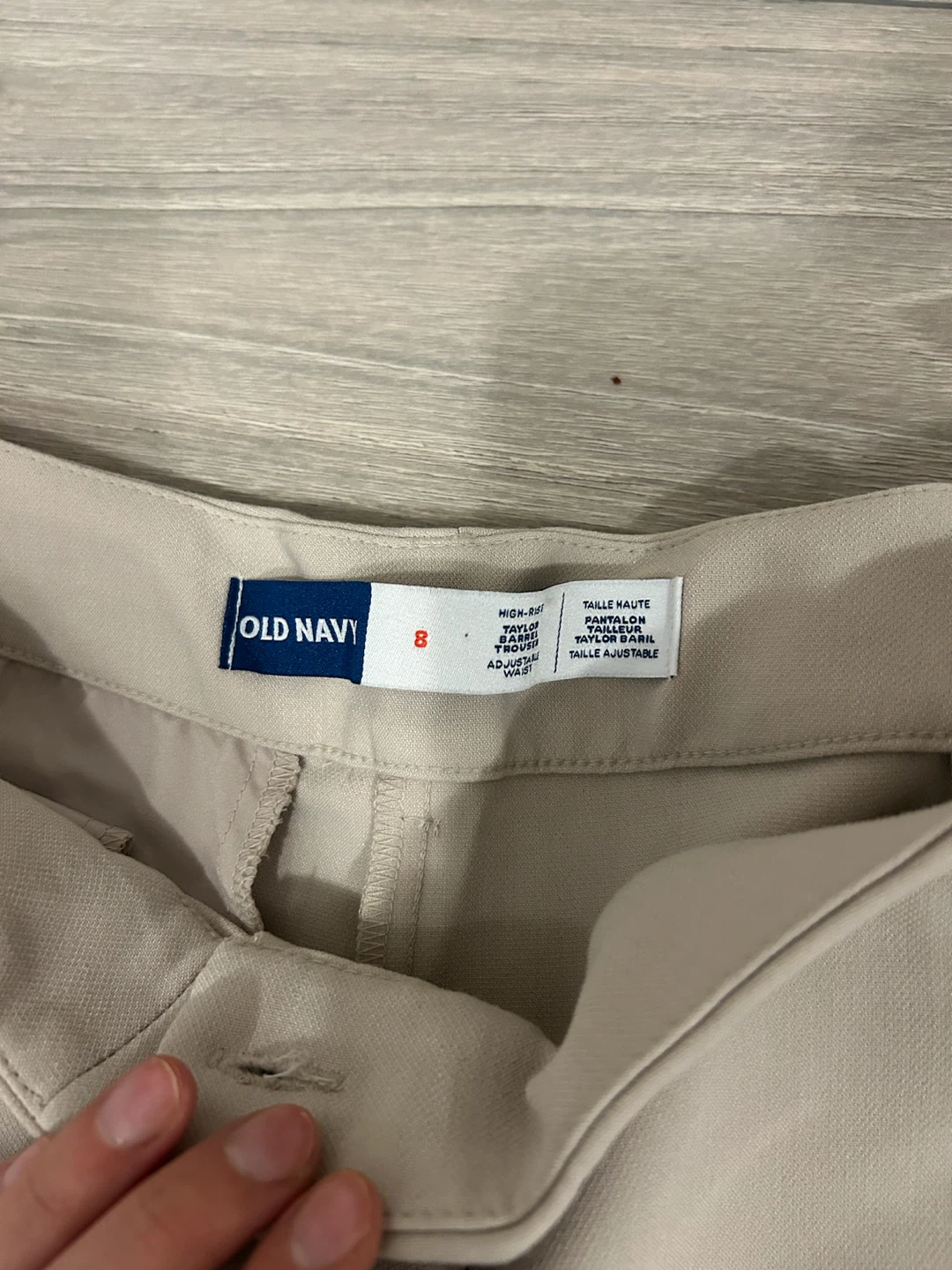 Old Navy High-Rise Wide-Leg Pants Size 8 - photo 3