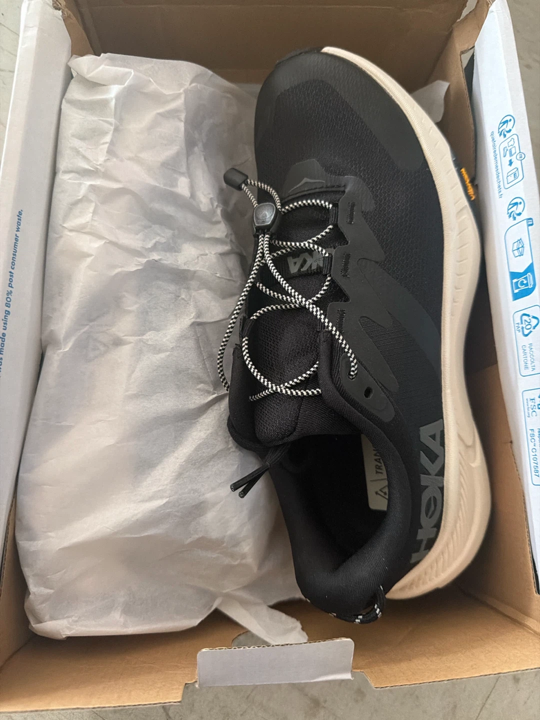 Hoka Trail Running Shoes - Black