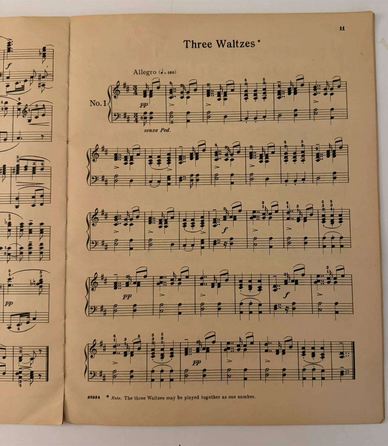 Vintage Classical Sheet Music - photo 3