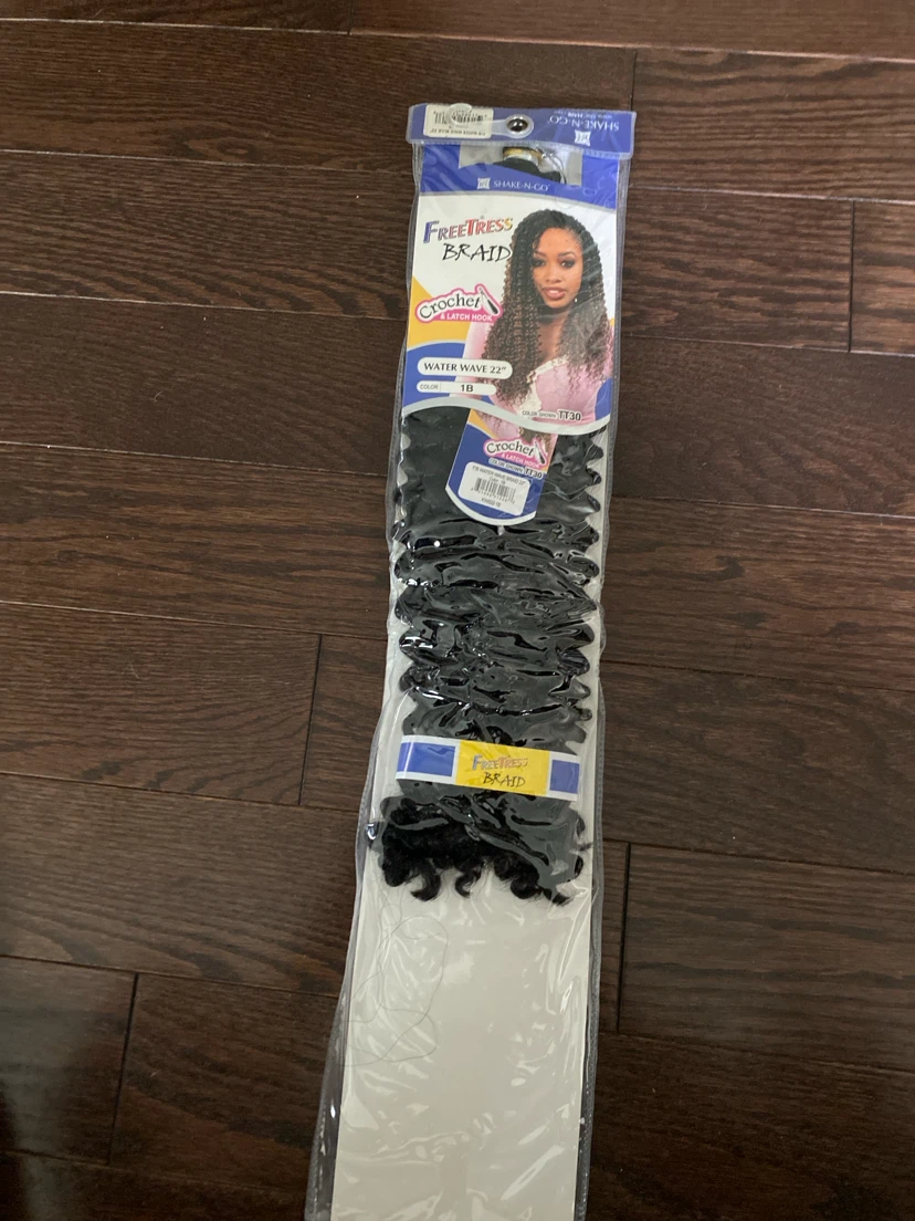 FreeTress Braid Water Wave 22" Crochet Hair