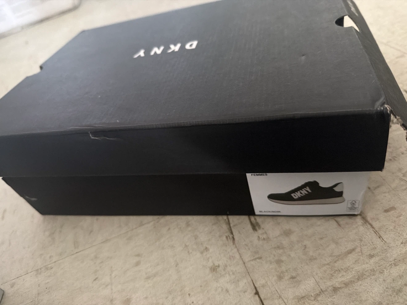 DKNY Women's Black Sneakers size 7 and 8 - photo 3