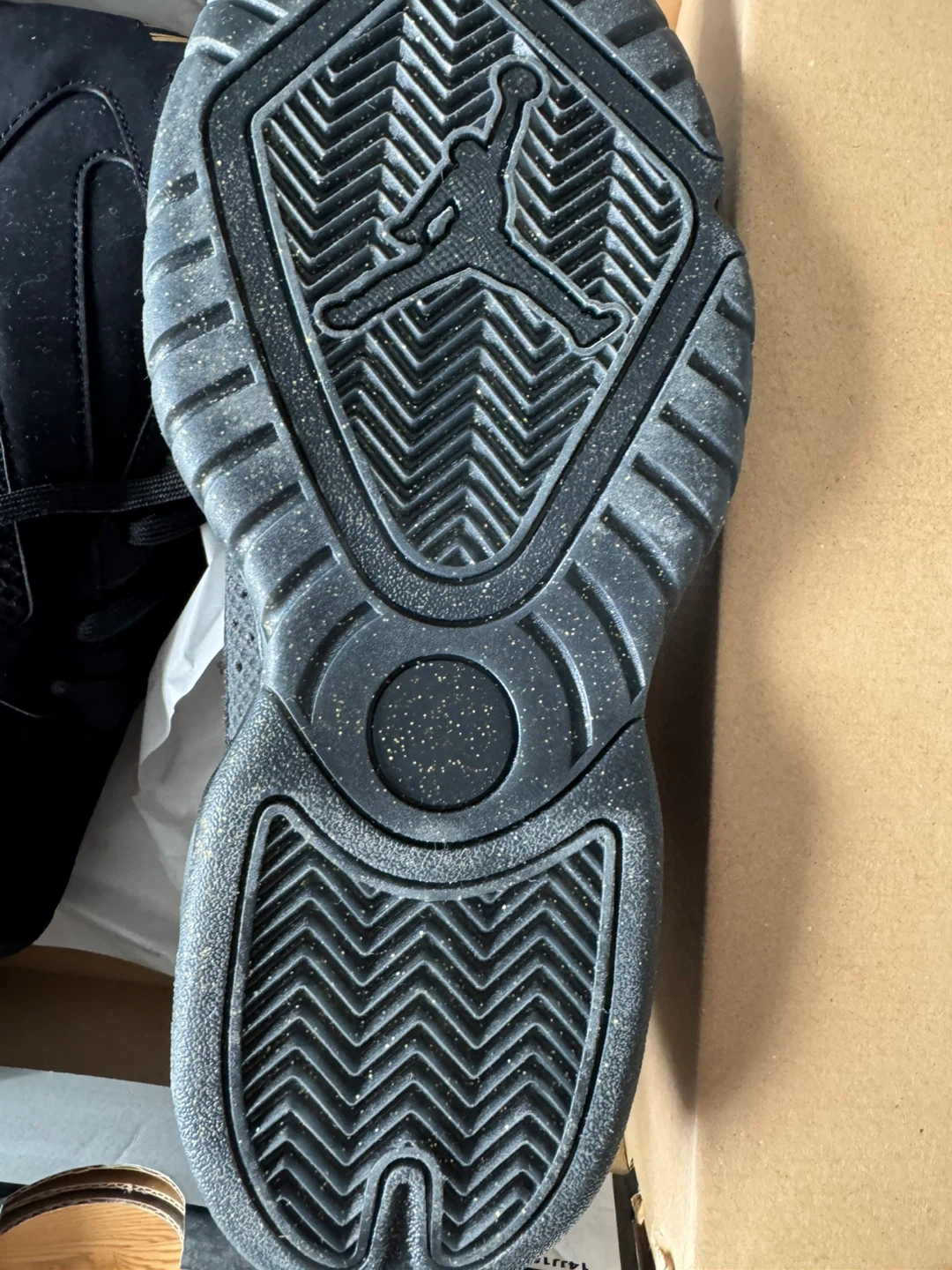 Jordan Lift Off Black/Metallic Gold Shoes - photo 2