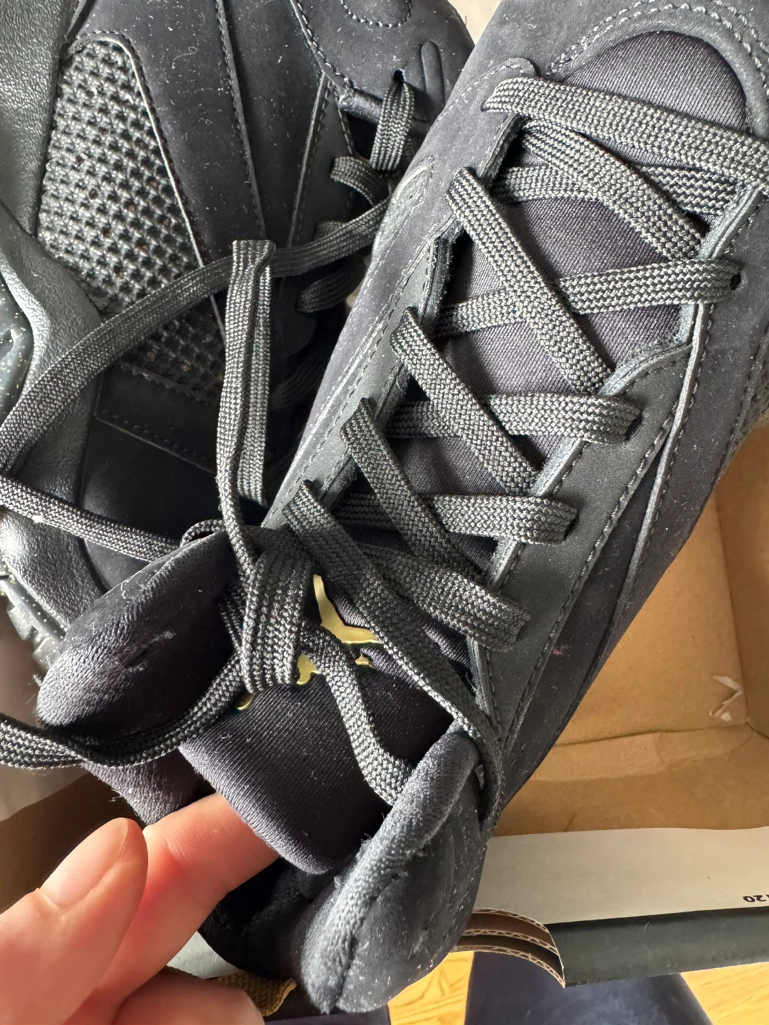 Jordan Lift Off Black/Metallic Gold Shoes - photo 3