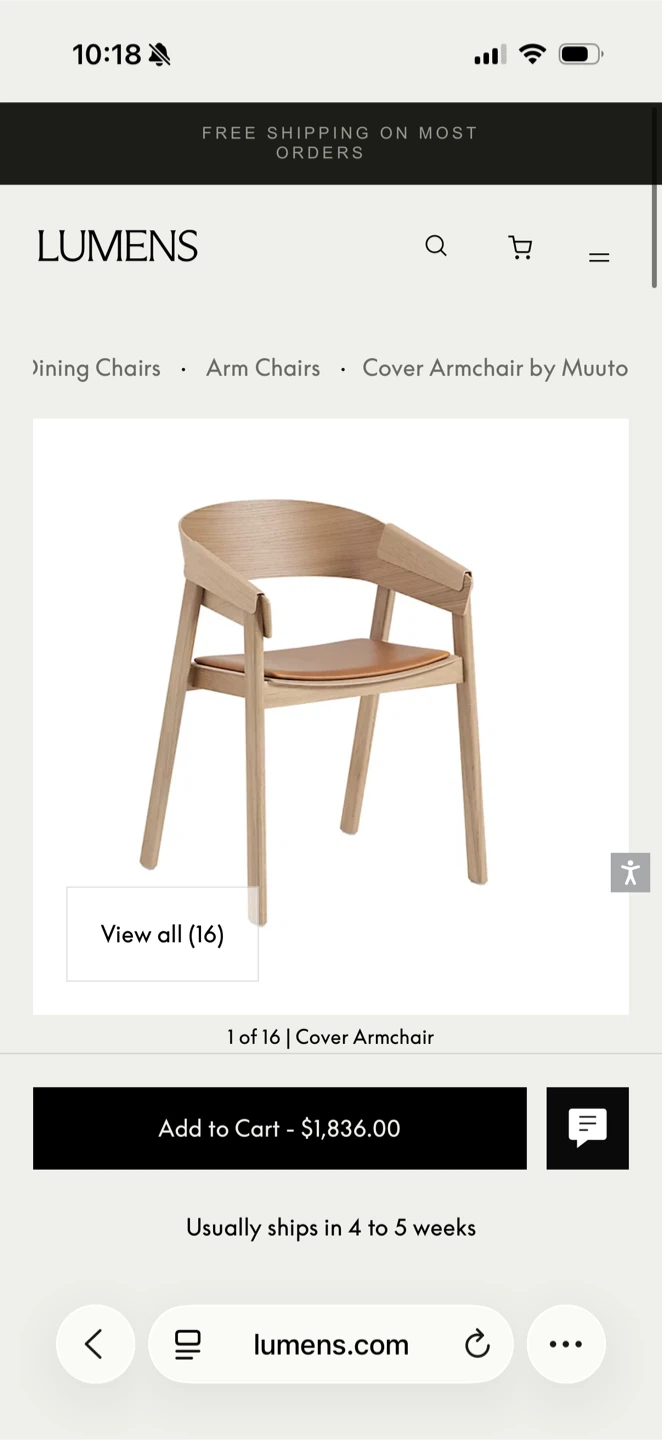 Muuto cover chairs and muuto fiber counter stools - photo 2