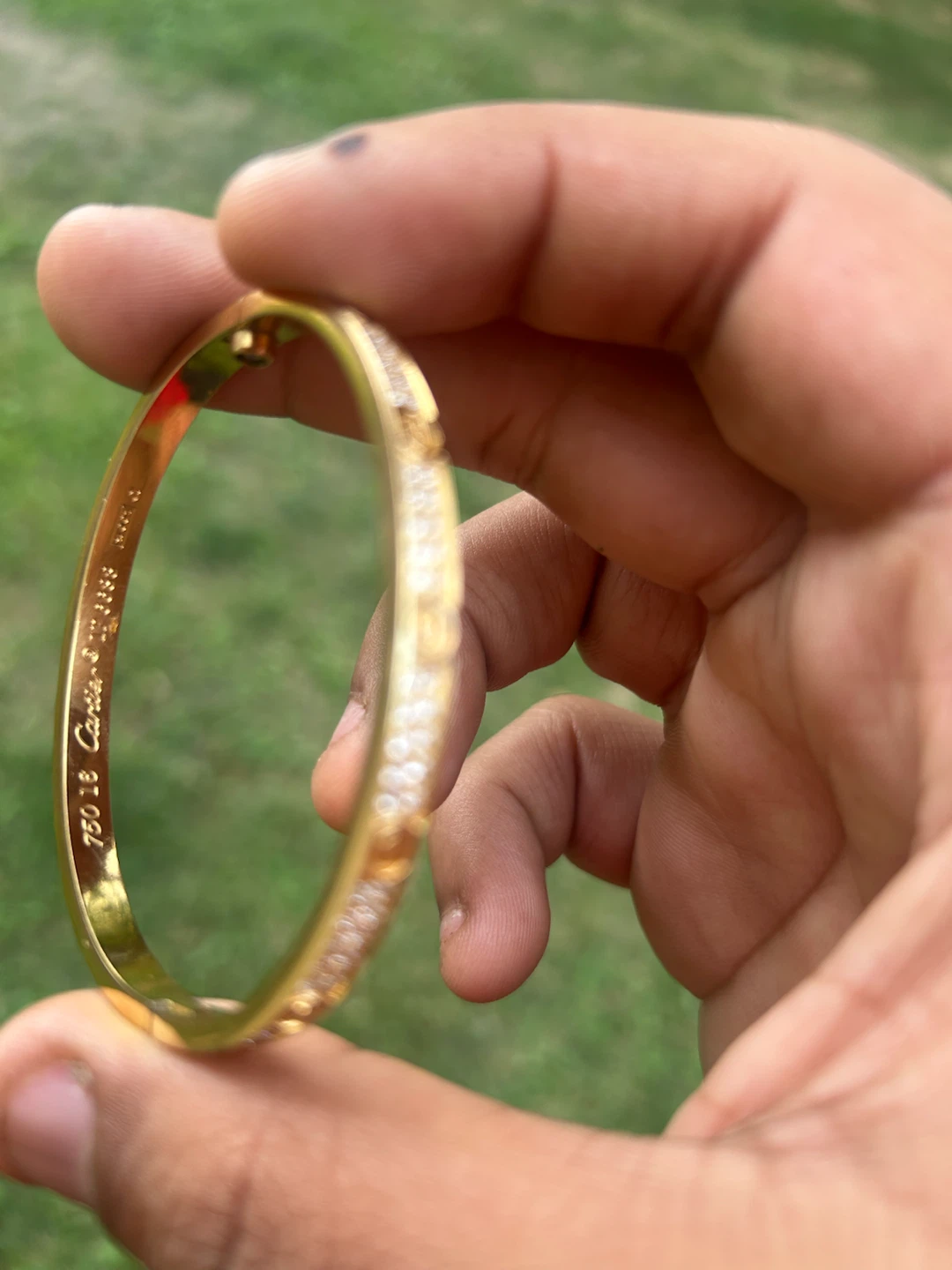 Cartier Love Bracelet Gold Diamonds