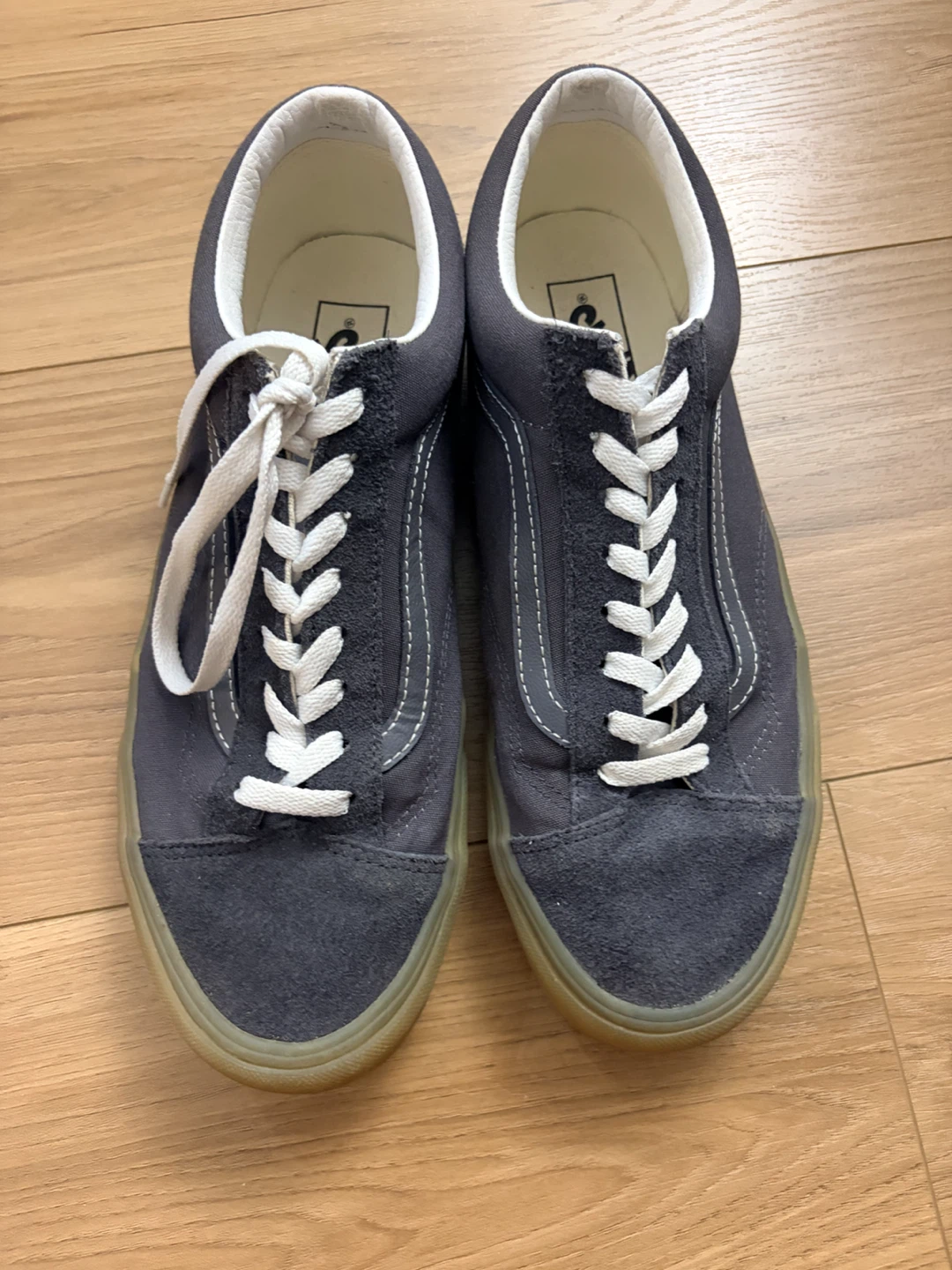 Vans Old Skool Grey Suede Sneakers