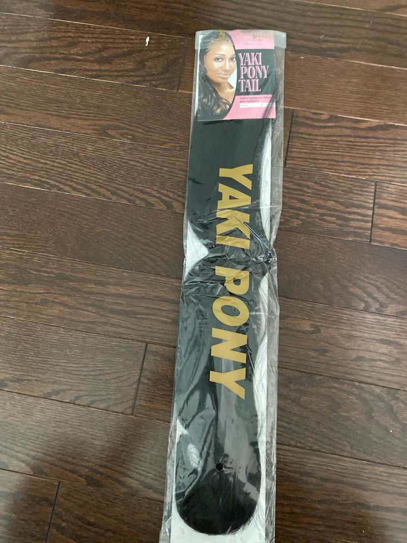 Yaki Ponytail Hair Extension - Black