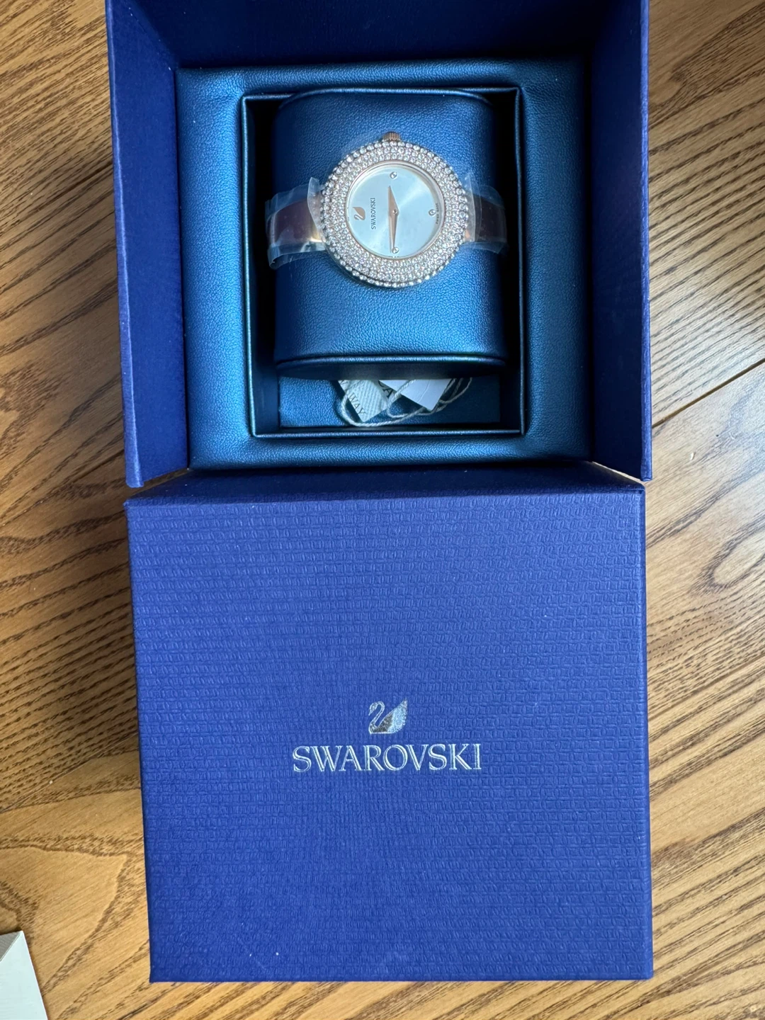 Swarovski Crystal Watch Rose Gold Tone - photo 2
