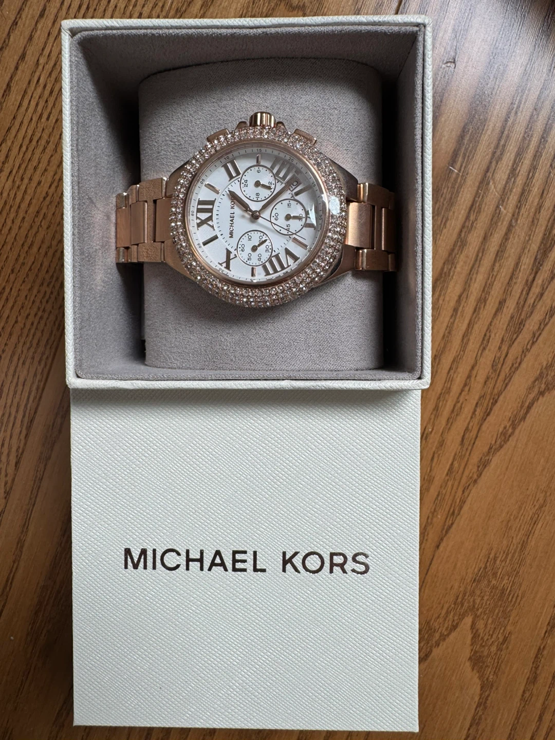 Michael Kors Women's Rose Gold Watch with Crystals - photo 2