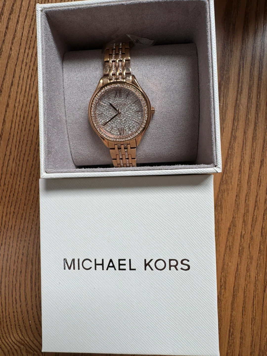 Michael Kors Rose Gold Crystal Watch - photo 2