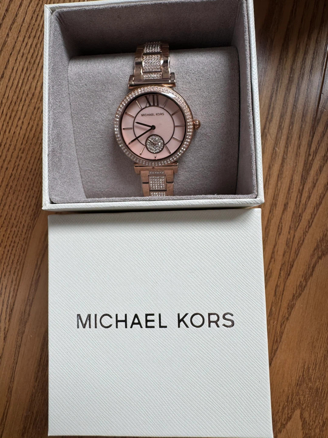 Michael Kors Rose Gold Crystal Watch - photo 2