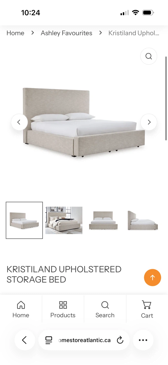 New Storage Bed Queen frame & delivery