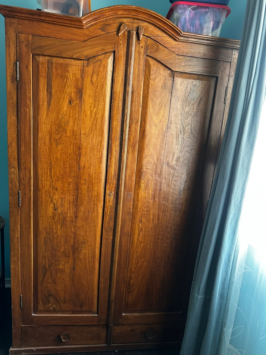 Vintage Wooden Wardrobe