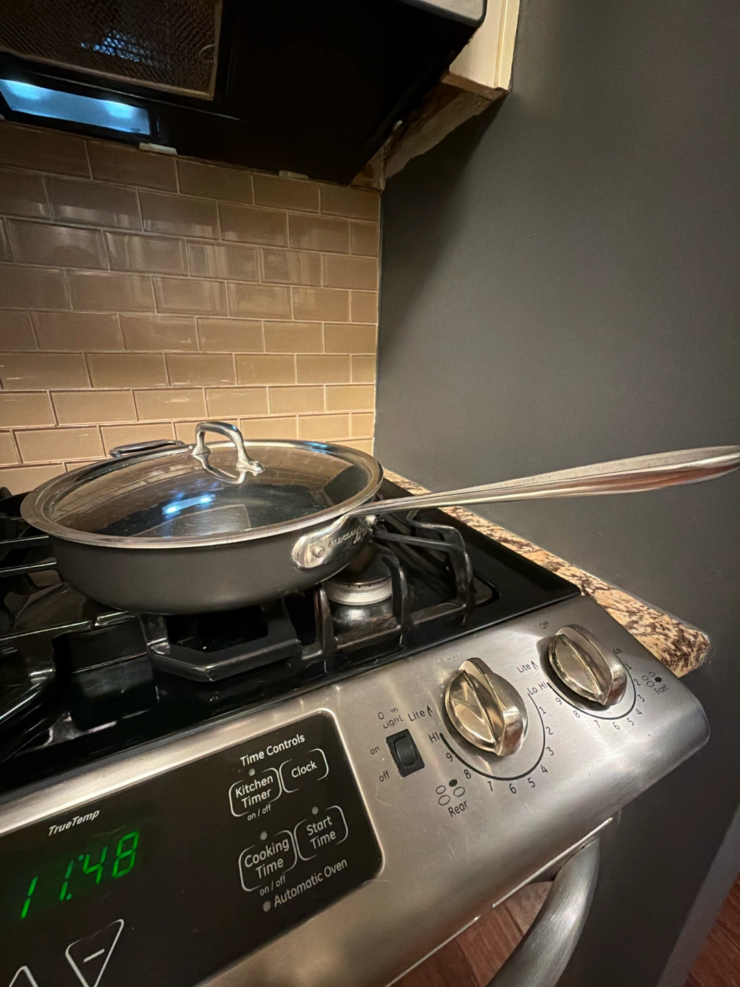 All-Clad Ltd Stainless Steel Skillet with Lid