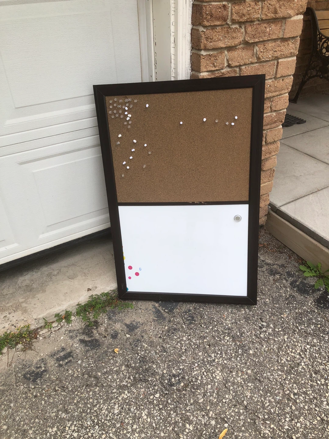 Cork and Whiteboard Combo